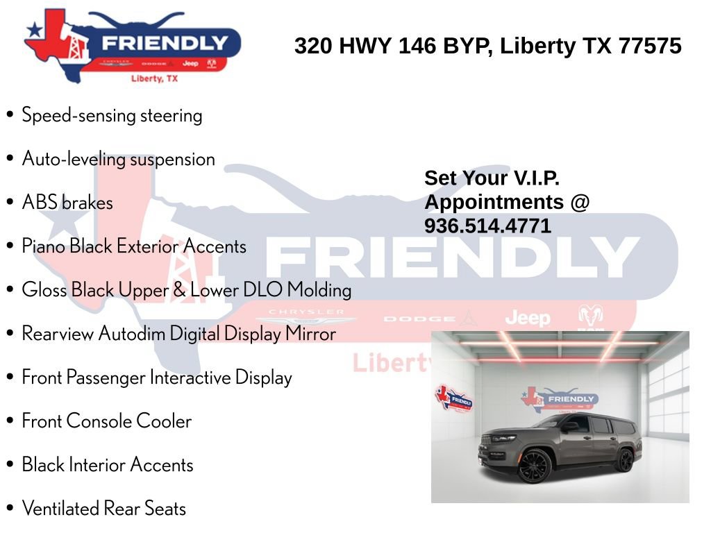 Used 2024 Jeep Grand Wagoneer L Series II w/ Quick Order Packagew 28T AWD/4WD image 20