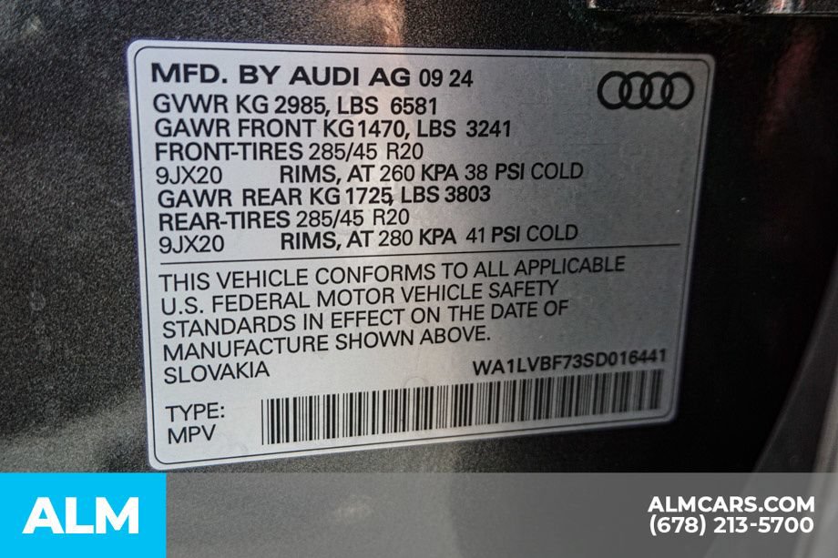 Used 2025 Audi Q7 3.0T Premium Plus AWD/4WD image 63