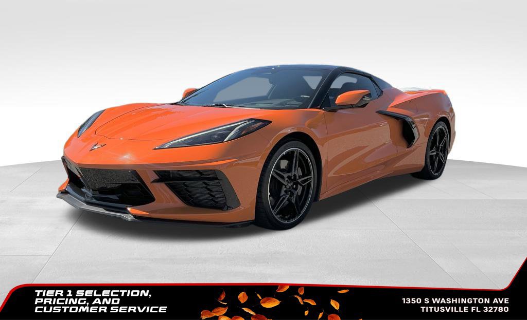 Used 2024 Chevrolet Corvette Stingray Premium Conv w/ Z51 Performance Package RWD image 2