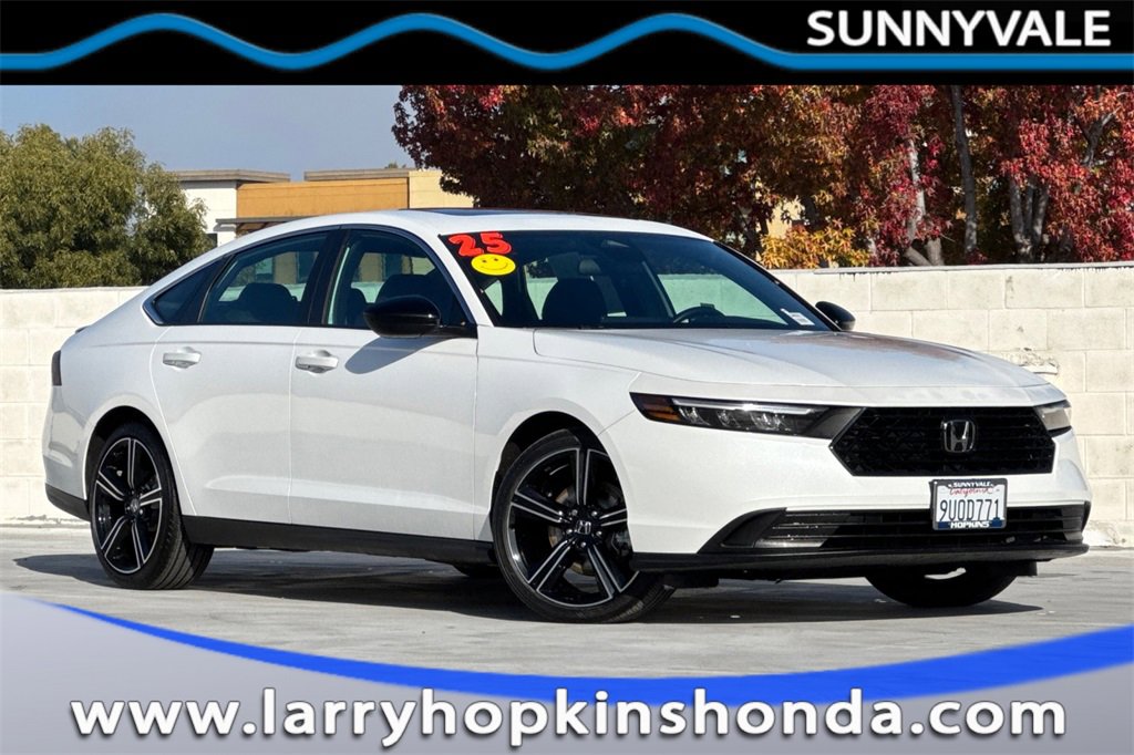 Certified 2025 Honda Accord Sport