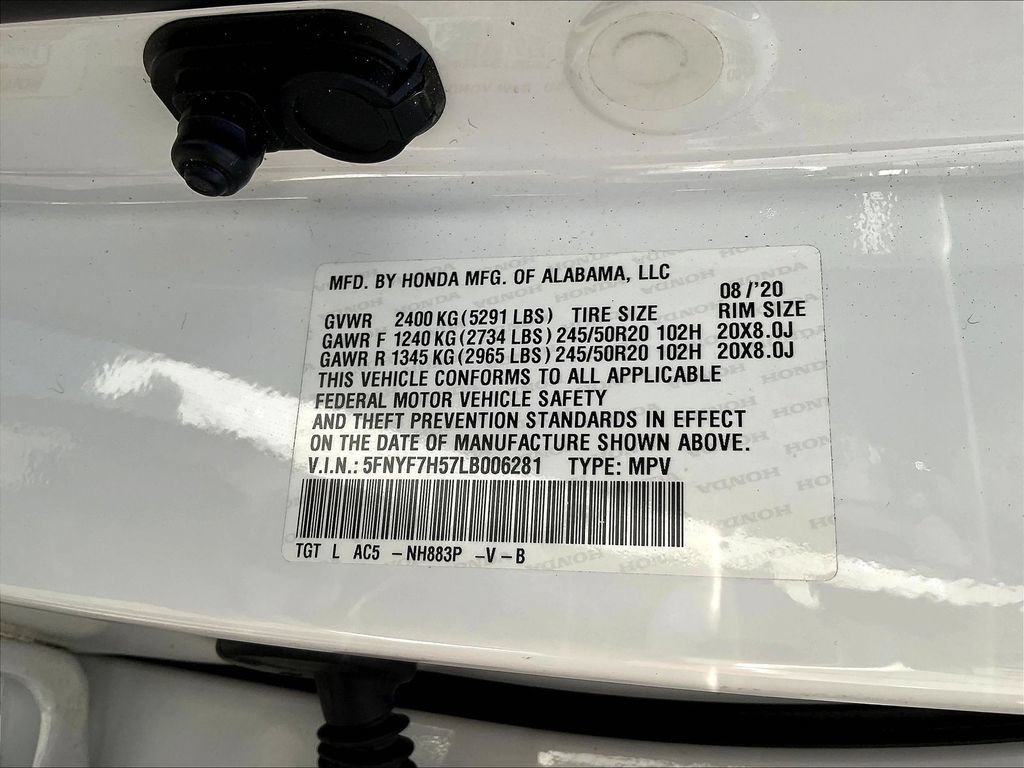 Used 2020 Honda Passport EX-L image 16