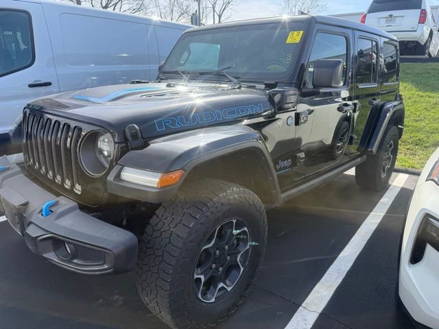 Used 2023 Jeep Wrangler Unlimited Rubicon 4xe w/ Cold Weather Group image 2