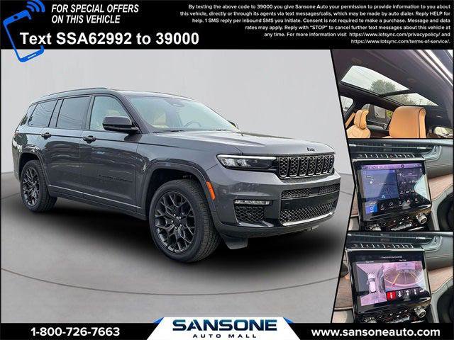 Certified 2025 Jeep Grand Cherokee L Summit w/ Advanced Protech Group IV image 1