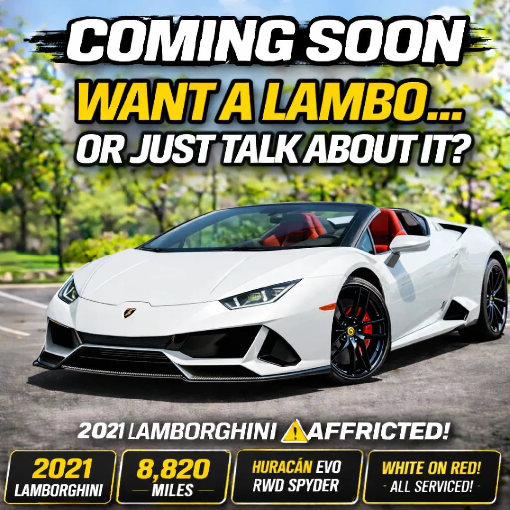 Used 2021 Lamborghini Huracan EVO image 1