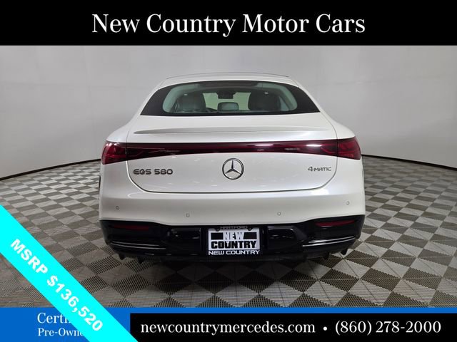 Certified 2022 Mercedes-Benz EQS 580 4MATIC Sedan image 4