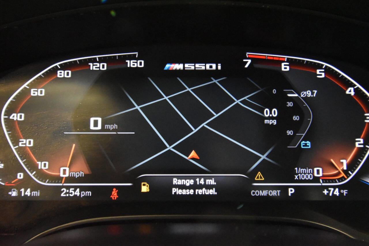 Used 2020 BMW M550i xDrive w/ Premium Package AWD/4WD image 32