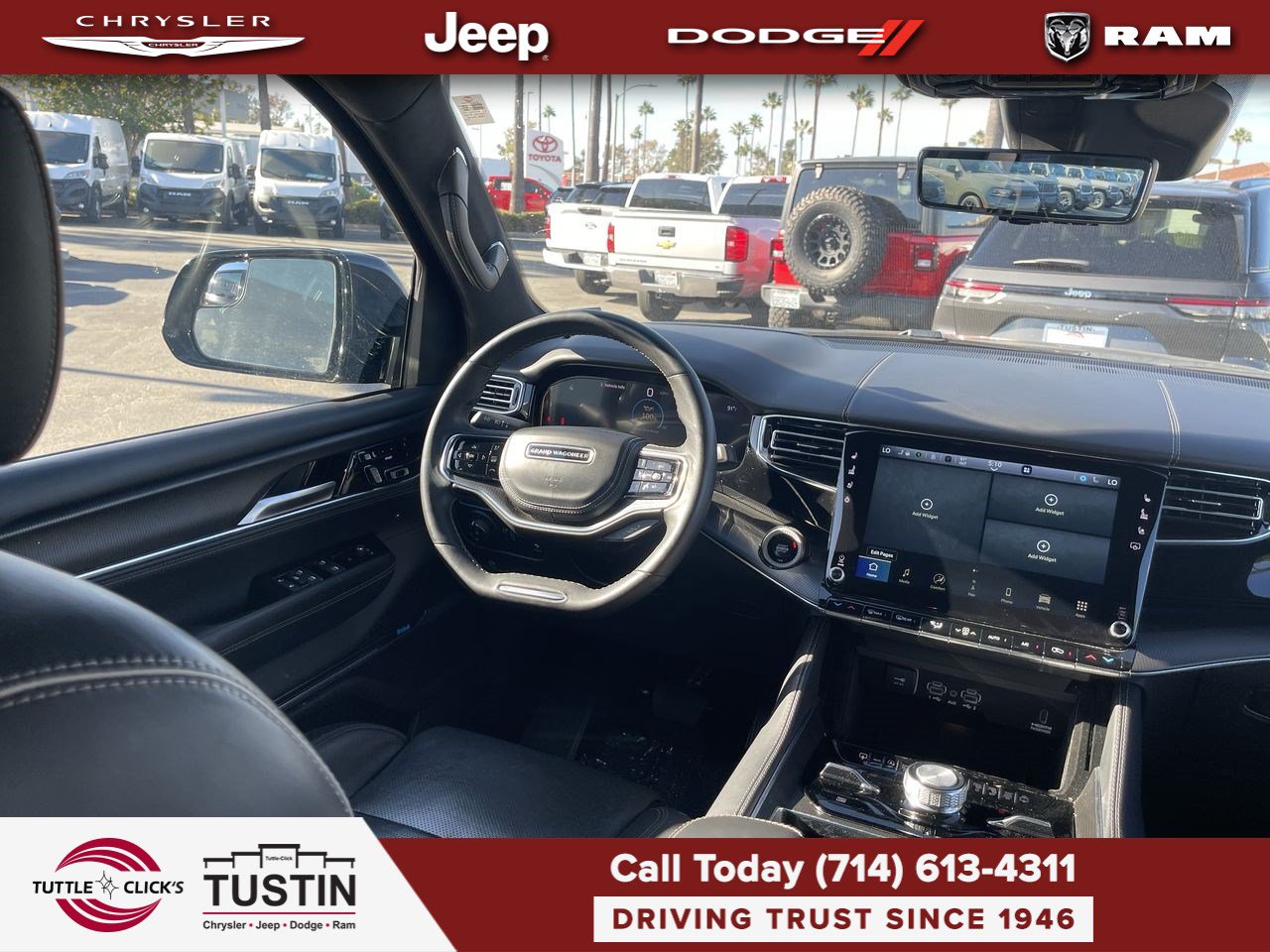 Used 2024 Jeep Grand Wagoneer L Series II w/ Quick Order Packagew 28T AWD/4WD image 7