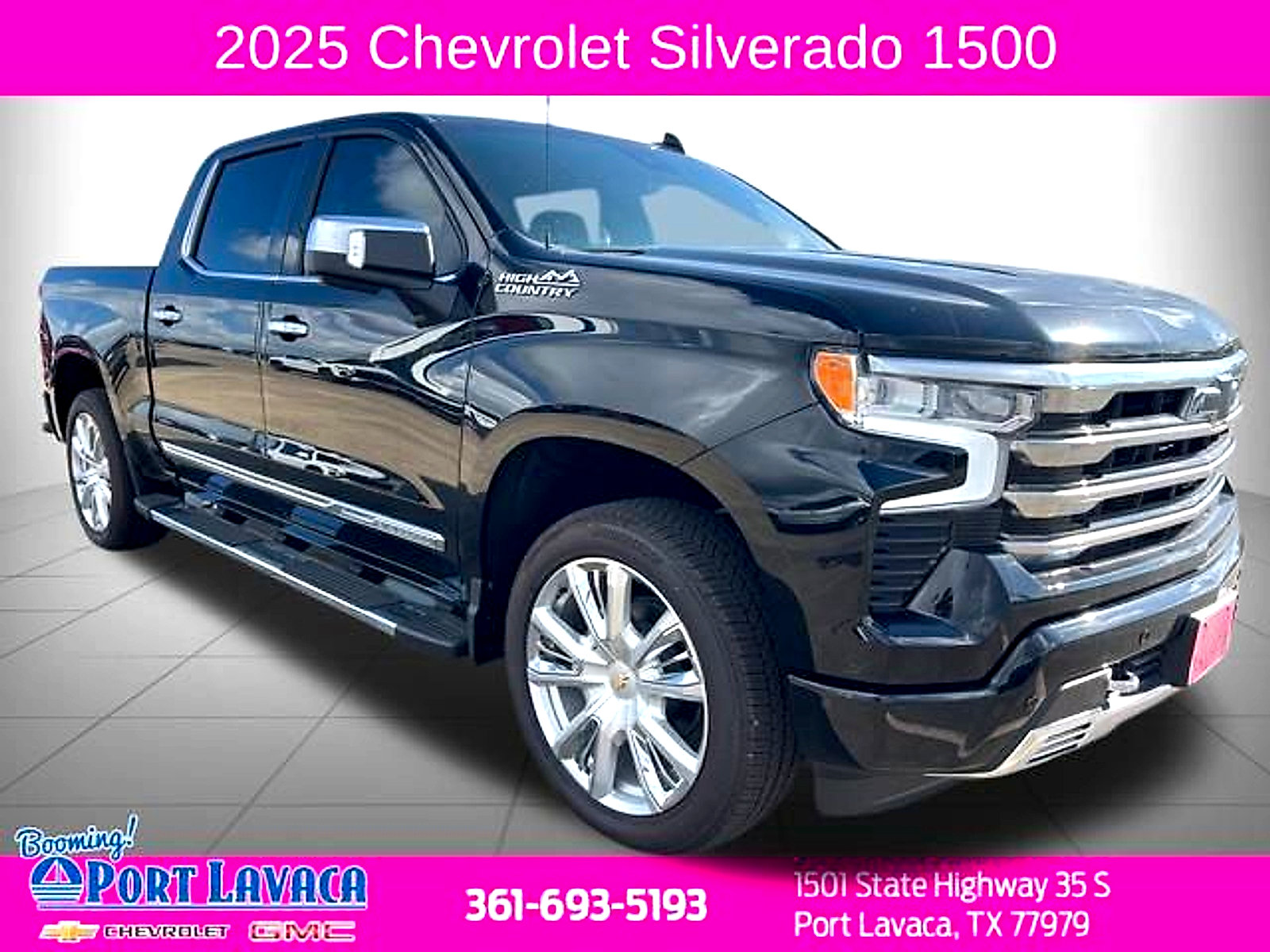 New 2025 Chevrolet Silverado 1500 High Country w/ High Country Premium Package AWD/4WD image 1