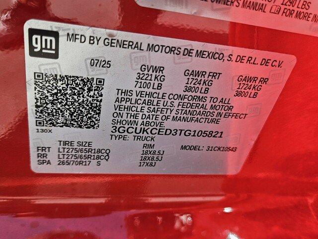 New 2026 Chevrolet Silverado 1500 Custom Trail Boss image 17