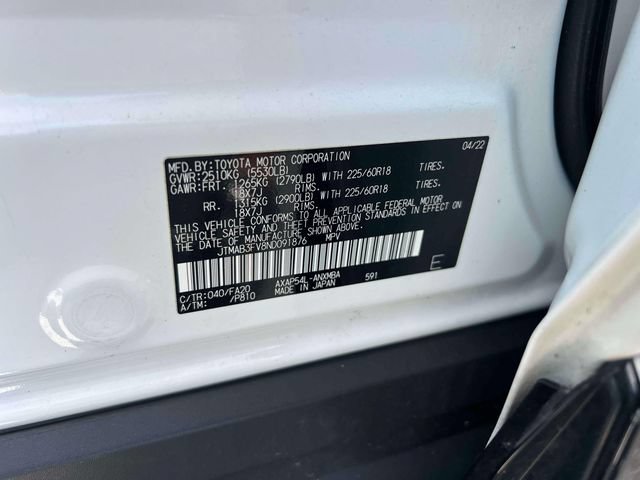 Used 2022 Toyota RAV4 SE w/ Weather & Moonroof Package AWD/4WD image 23