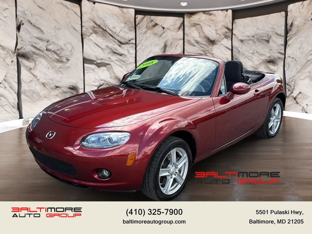 Used 2008 MAZDA MX-5 Miata Sport RWD image 1
