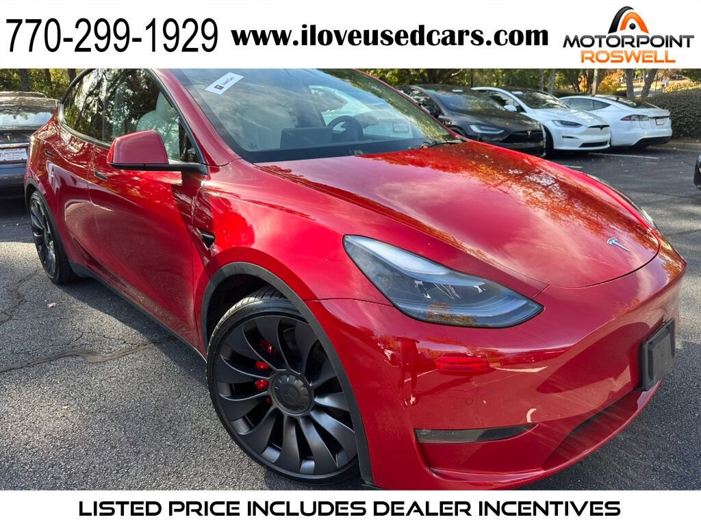 Used 2021 Tesla Model Y Performance