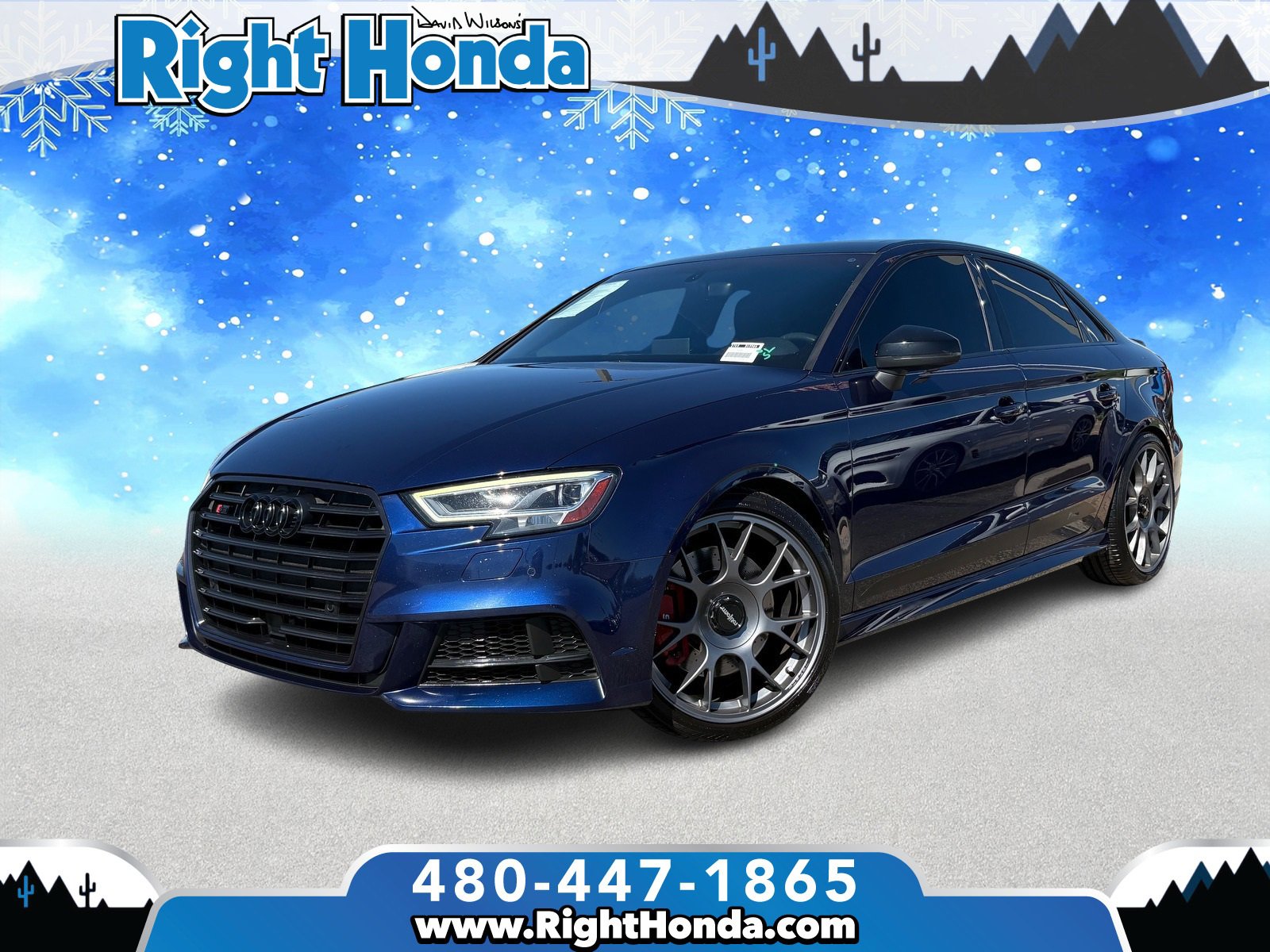Used 2020 Audi S3 Premium w/ Black Optic Package image 1