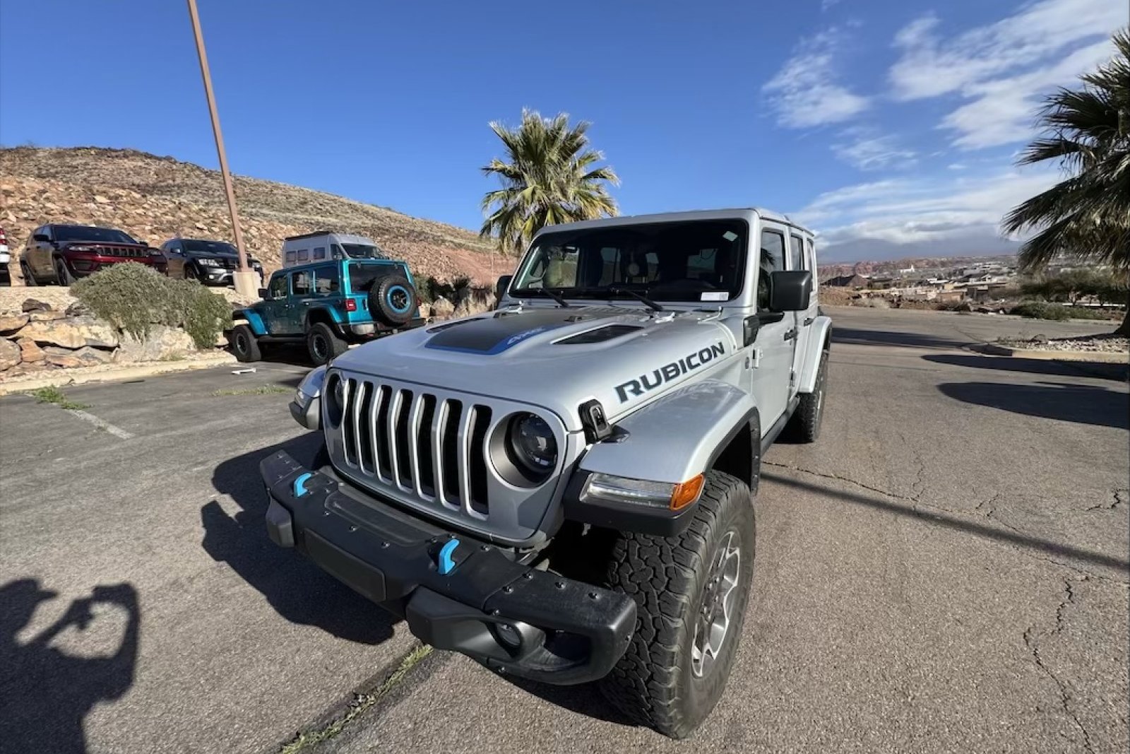 Used 2023 Jeep Wrangler Unlimited Rubicon 4xe w/ Steel Bumper Group image 1