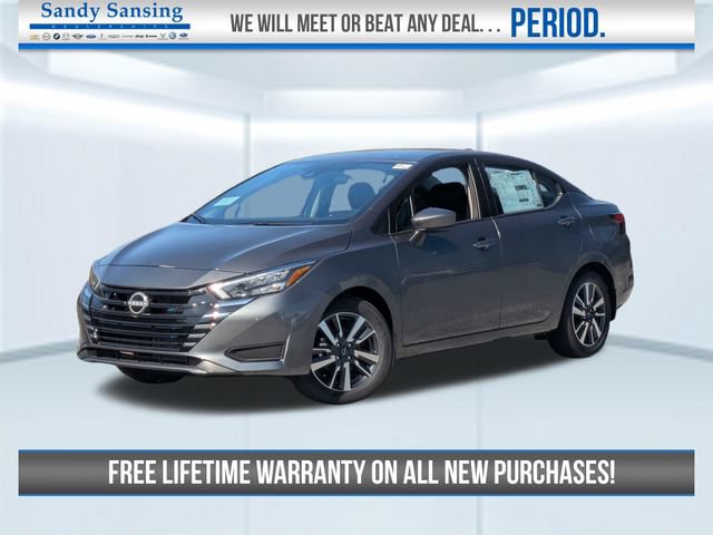 New 2025 Nissan Versa SV w/ Trunk Package FWD image 1