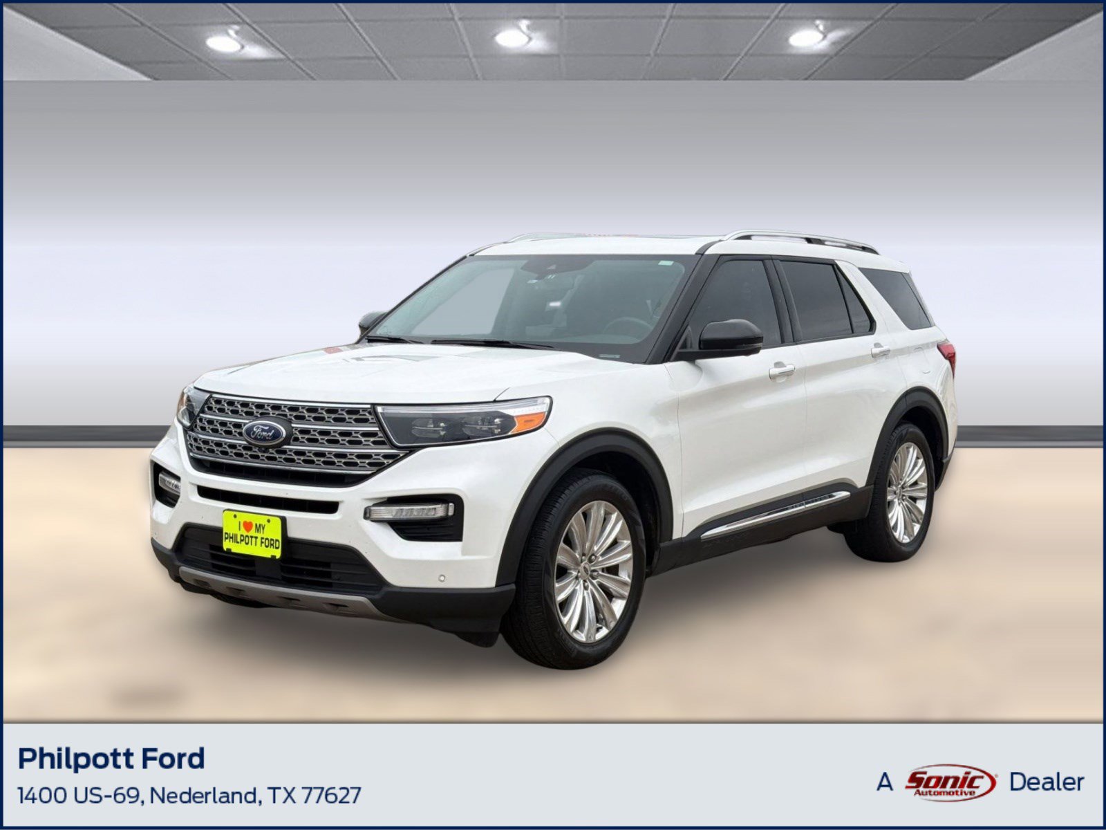 Used 2023 Ford Explorer Limited w/ Limited Technology Package RWD image 1