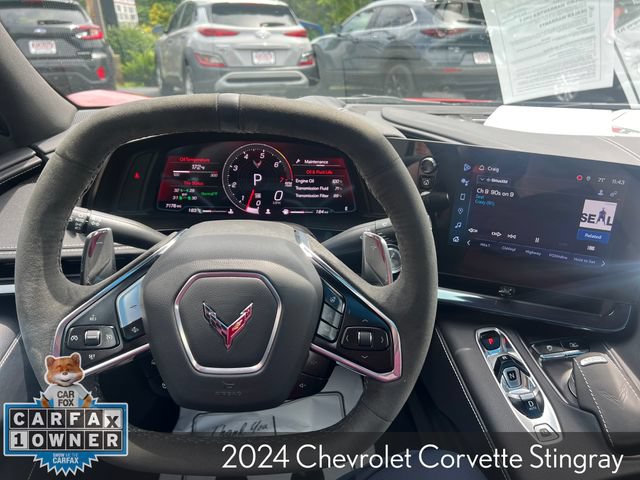 Used 2024 Chevrolet Corvette Stingray Preferred Cpe w/ Z51 Performance Package RWD image 12