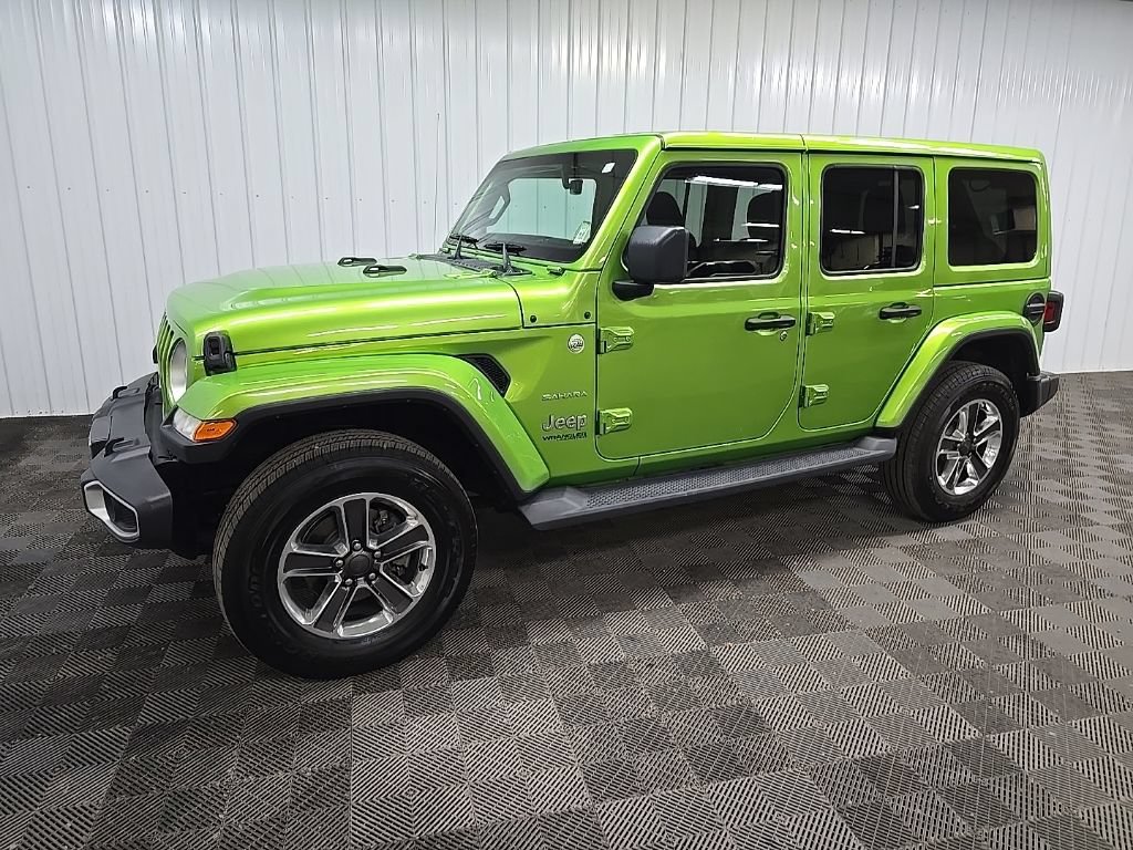 Used 2020 Jeep Wrangler Unlimited Sahara w/ Uconnect 4C Nav & Sound Group AWD/4WD image 6