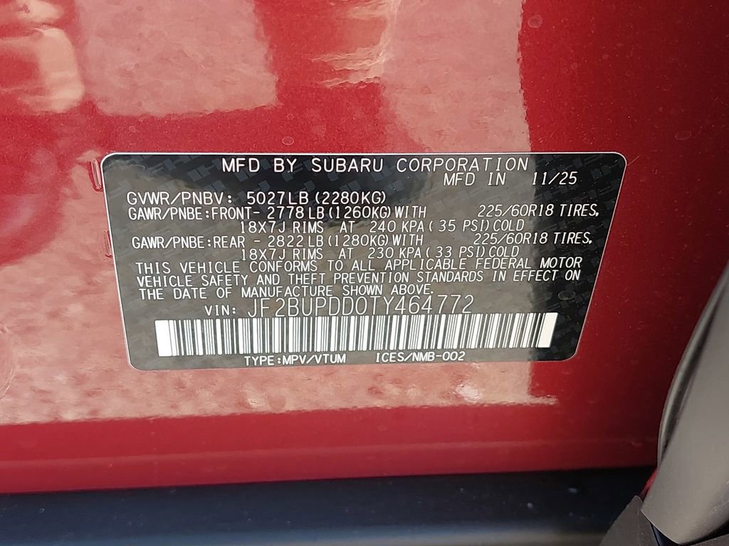 New 2026 Subaru Outback Limited w/ Premium/Limited Package 2 image 32