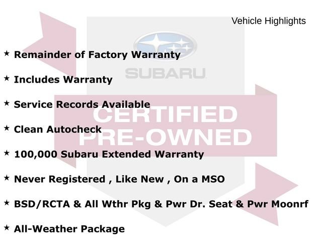 Certified 2025 Subaru Crosstrek 2.0i Premium AWD/4WD image 28