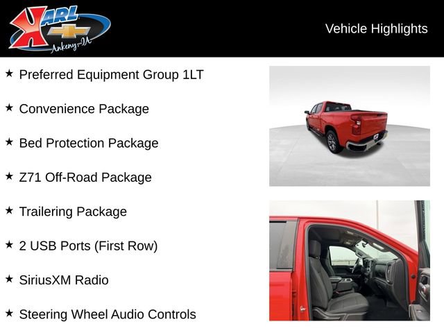 Used 2021 Chevrolet Silverado 1500 LT w/ Z71 Off-Road Package image 2