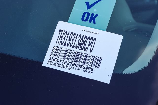 Certified 2024 Honda Accord LX image 30