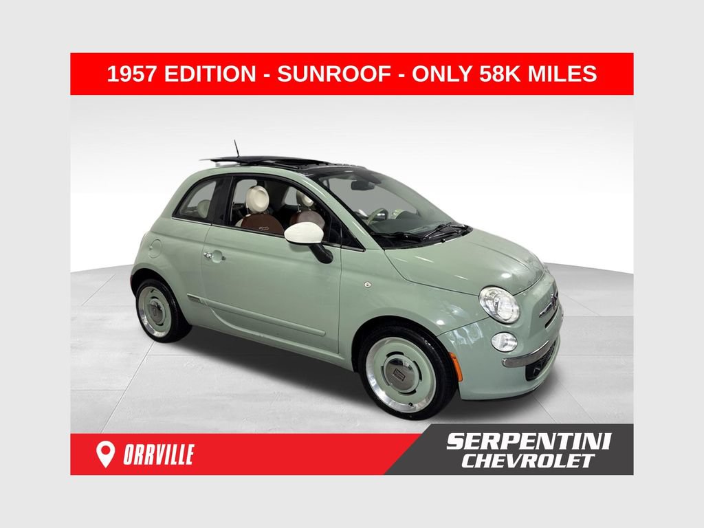 Used 2015 FIAT 500 1957 Edition FWD image 1