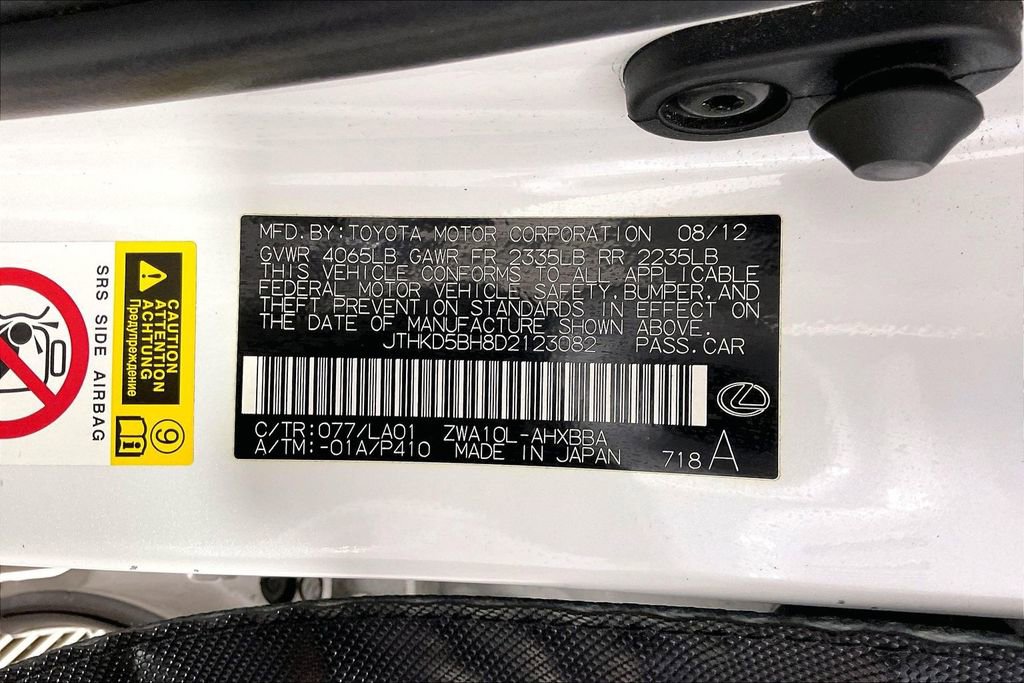 Used 2013 Lexus CT 200h FWD image 32