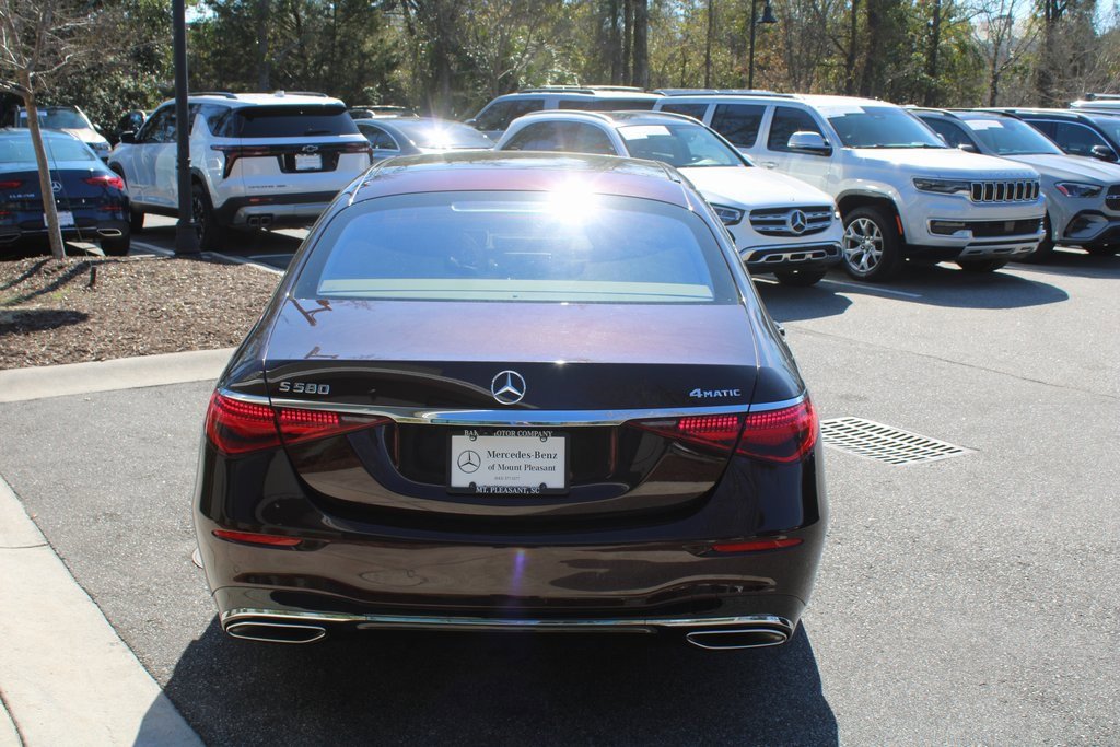 Certified 2021 Mercedes-Benz S 580 4MATIC Sedan w/ AMG Line image 6