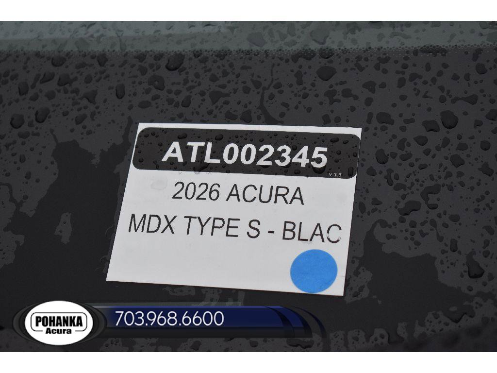 New 2026 Acura MDX Type S image 37