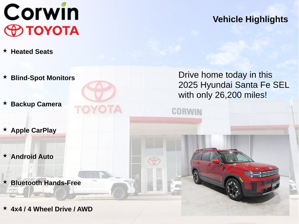 Used 2025 Hyundai Santa Fe SEL AWD/4WD image 6