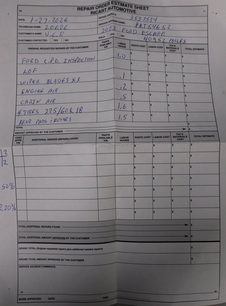 Certified 2023 Ford Escape ST-Line w/ Tech Pack #1 image 2