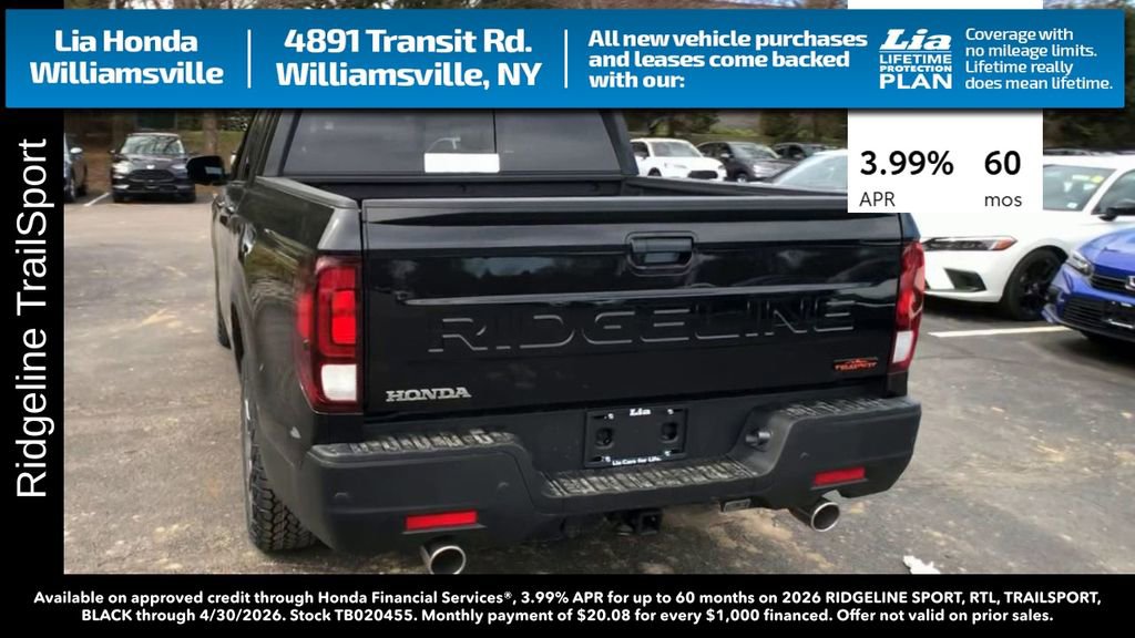 New 2026 Honda Ridgeline TrailSport image 7