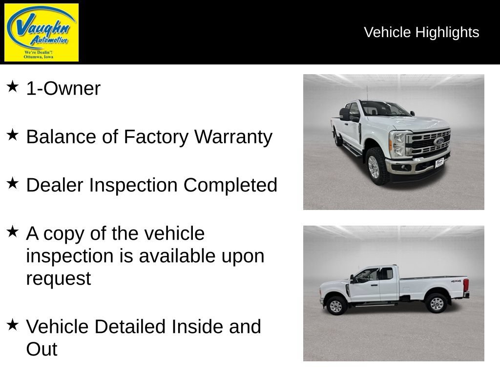 Used 2023 Ford F250 XLT w/ Snow Plow/Camper Package AWD/4WD image 2