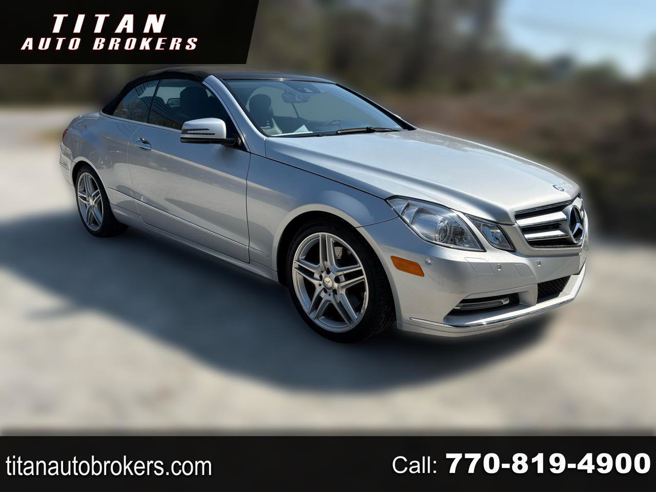 Used 2013 Mercedes-Benz E 350 Cabriolet
