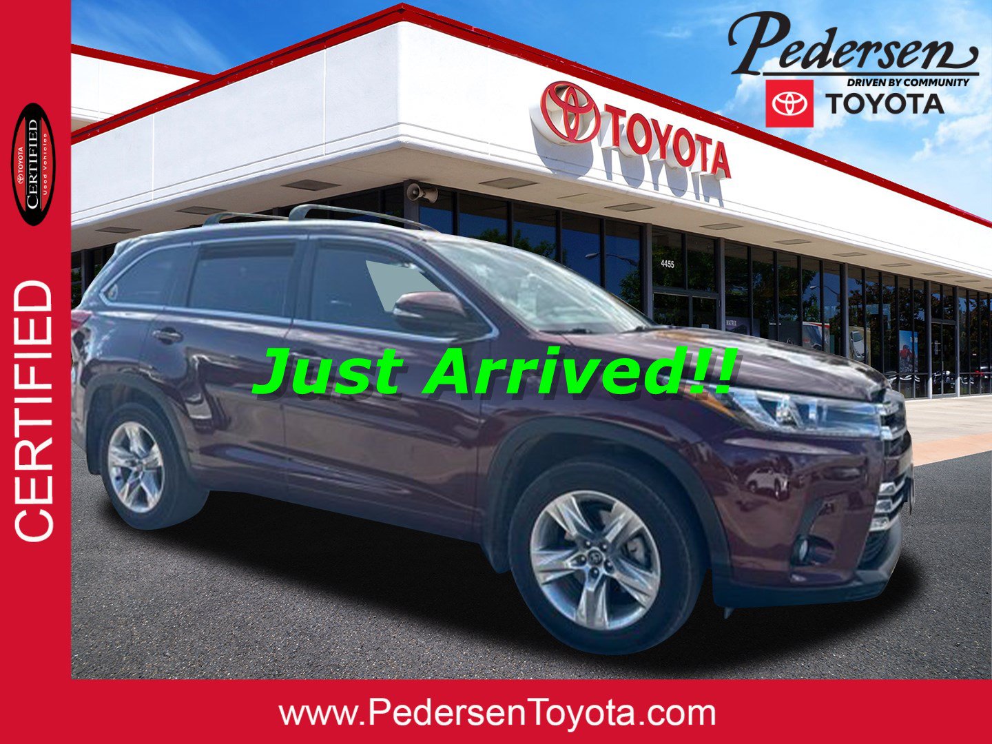 Certified 2017 Toyota Highlander Limited AWD/4WD image 1