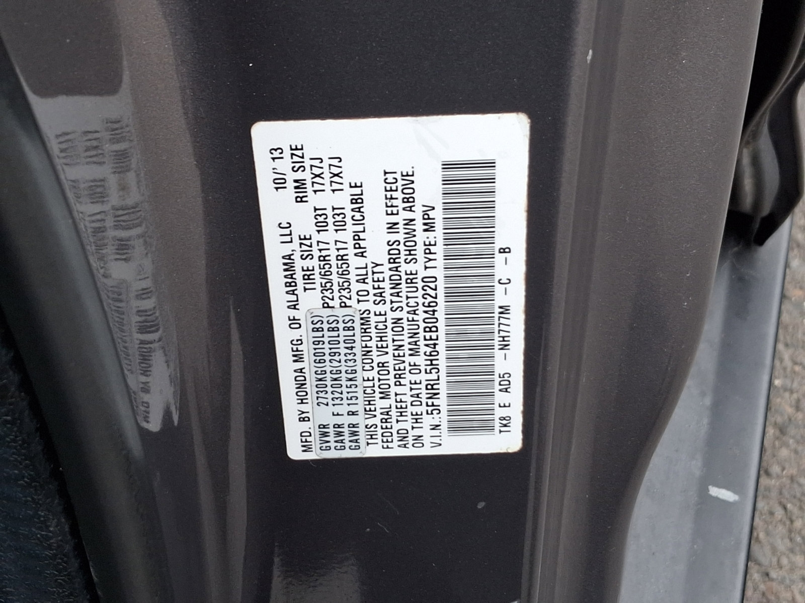 Used 2014 Honda Odyssey EX-L image 30