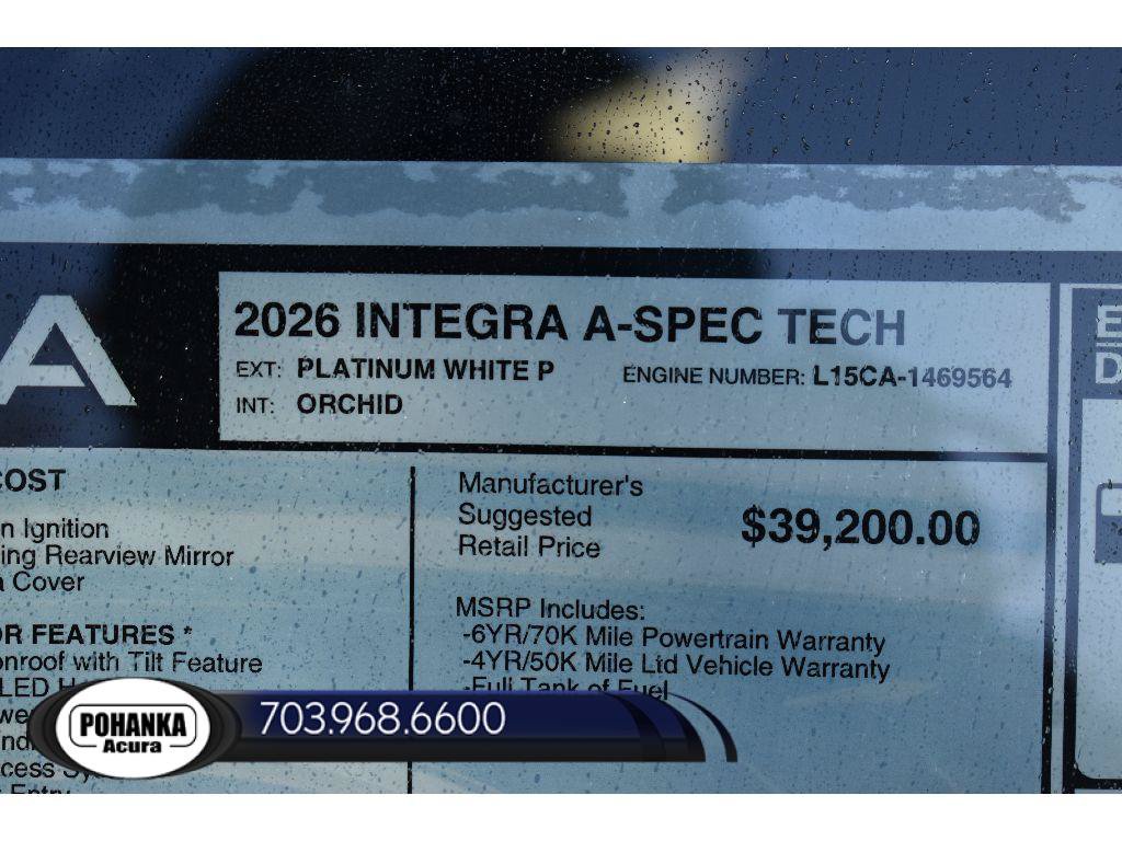 New 2026 Acura Integra A-Spec FWD image 38