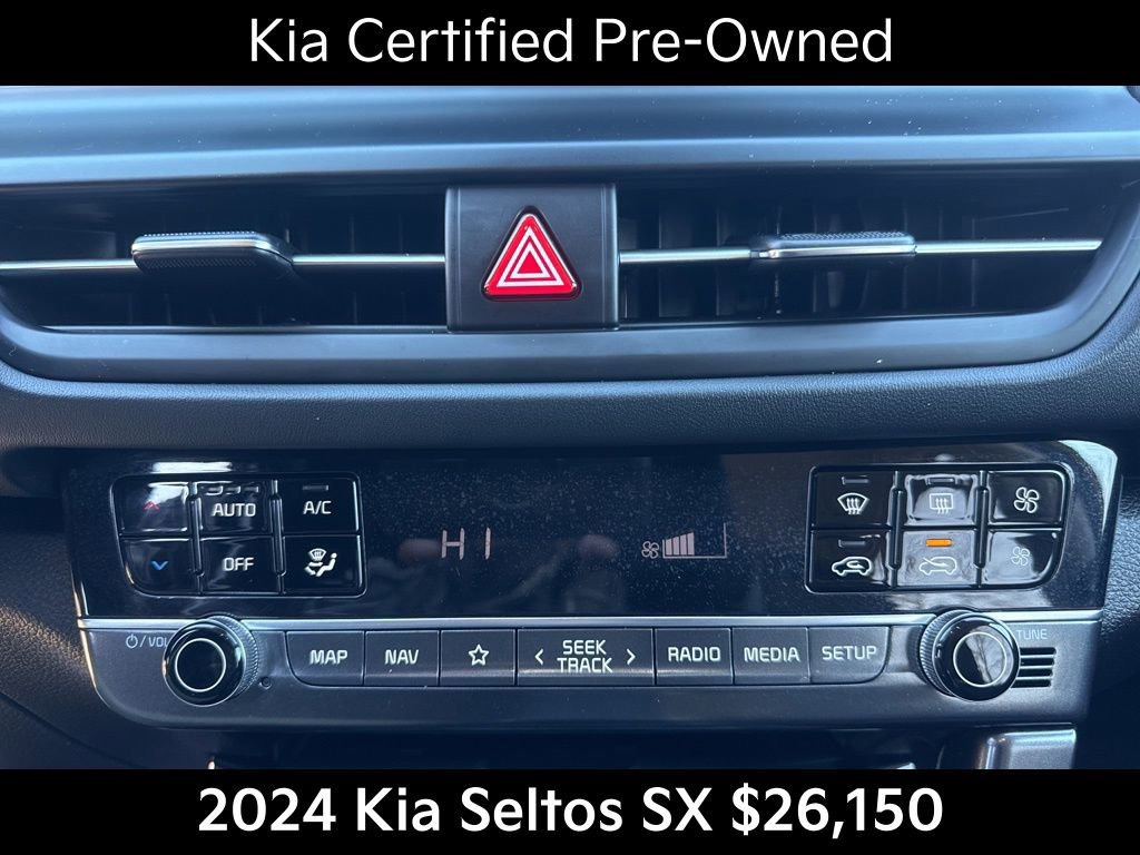 Certified 2024 Kia Seltos SX w/ SX Sunroof Package image 28
