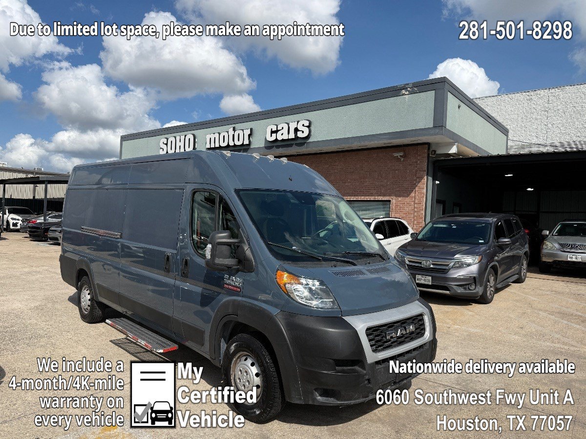Used 2021 RAM ProMaster 3500