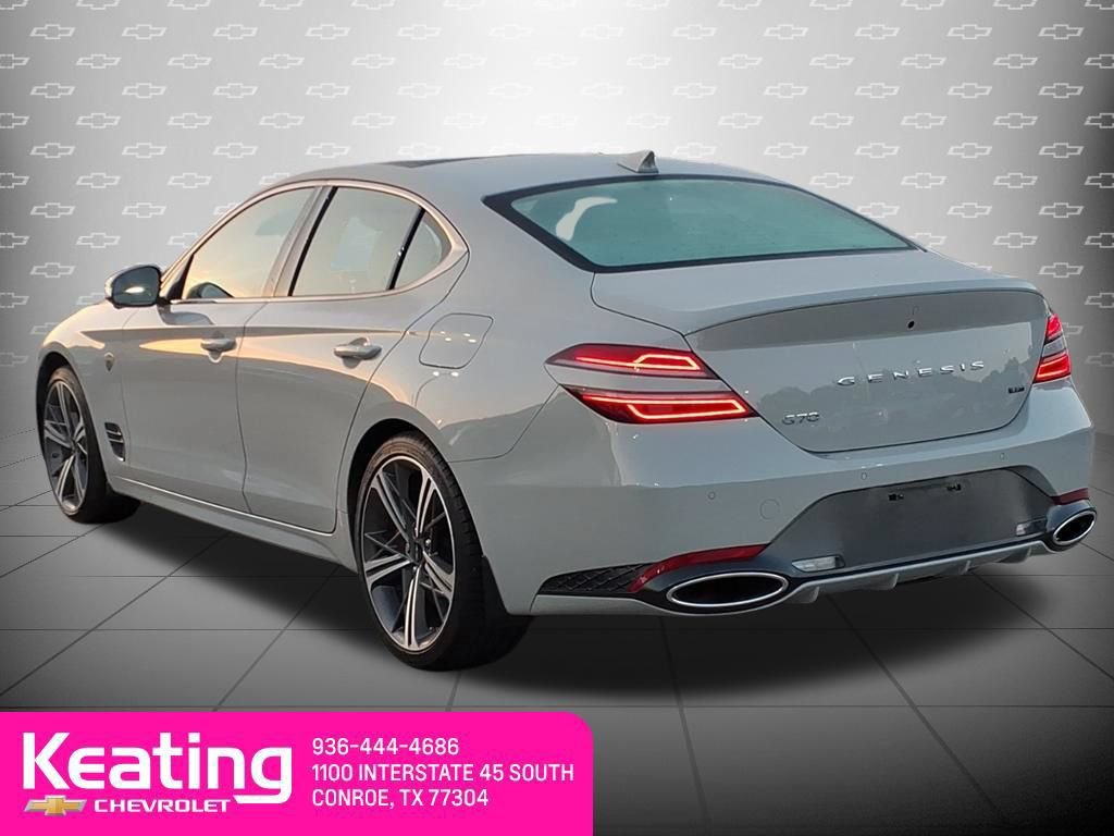Used 2024 Genesis G70 3.3T Advanced w/ Sport Prestige Package RWD image 2