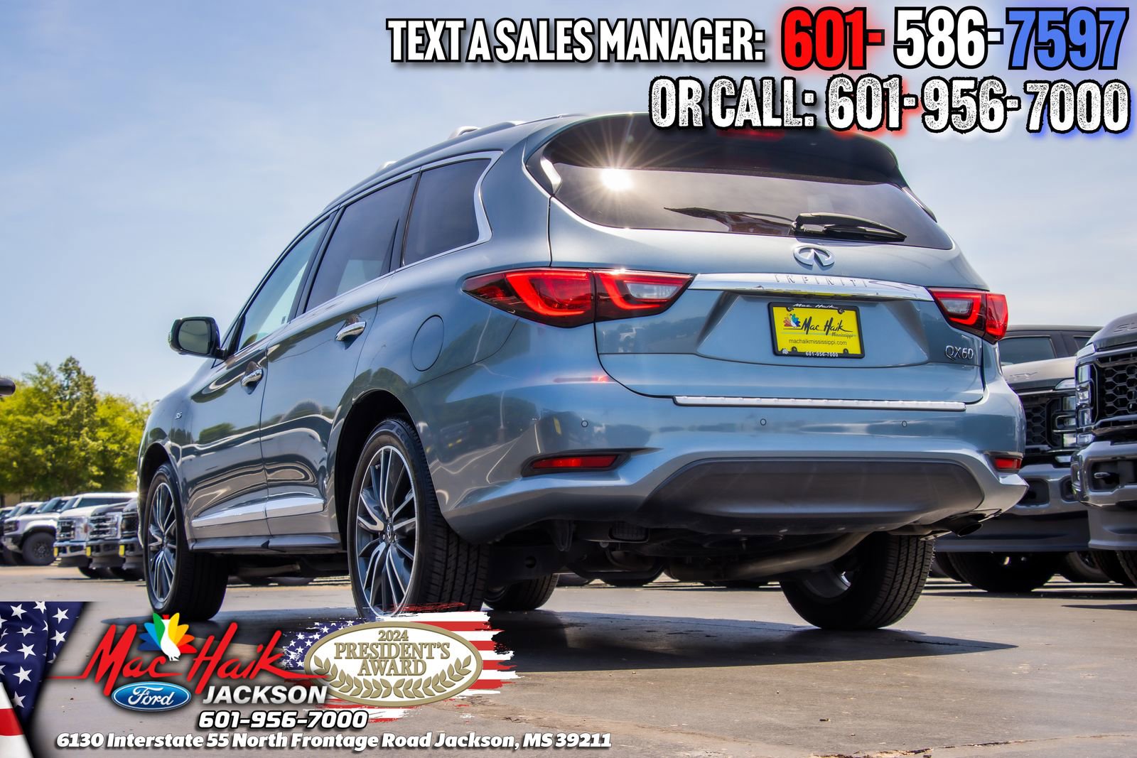 Used 2019 INFINITI QX60 Luxe w/ Sensory Package FWD image 4