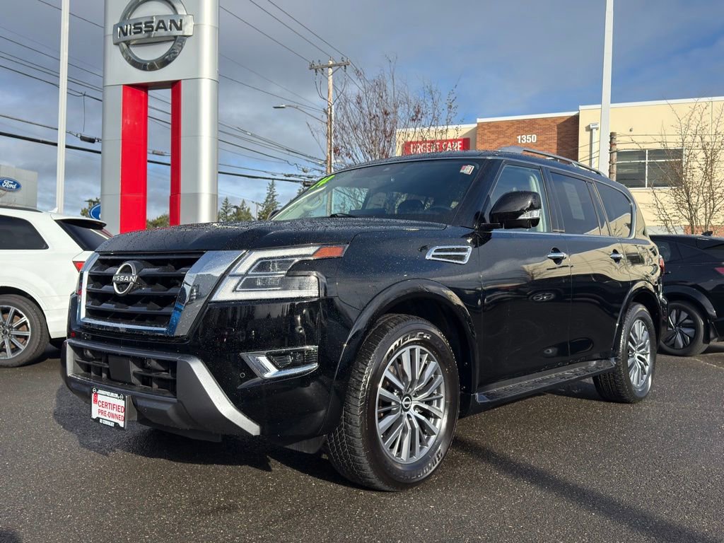 Certified 2024 Nissan Armada SL w/ Captain's Chairs Package