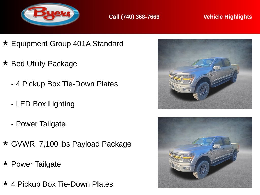 Used 2025 Ford F150 Tremor w/ Bed Utility Package AWD/4WD image 11