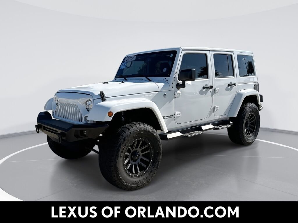 Used 2017 Jeep Wrangler Unlimited Sahara