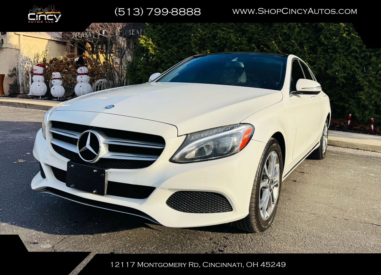 Used 2017 Mercedes-Benz C 300 4MATIC Sedan w/ Premium 3 Package image 1