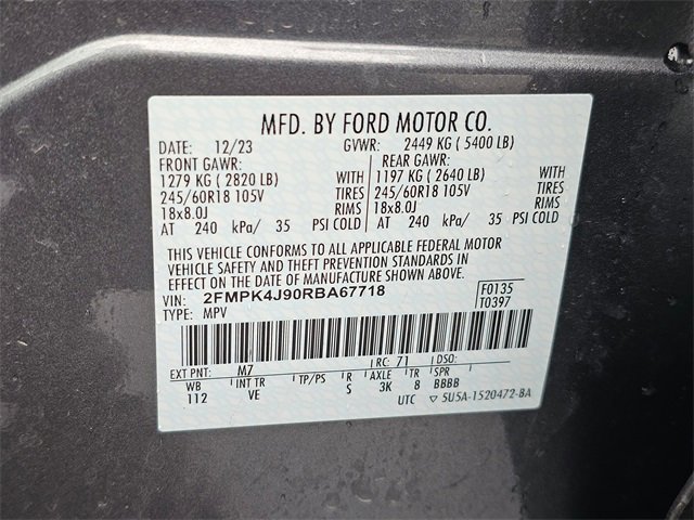 Used 2024 Ford Edge SEL image 31