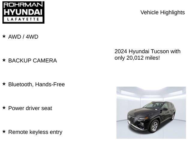Used 2024 Hyundai Tucson SEL AWD/4WD image 7