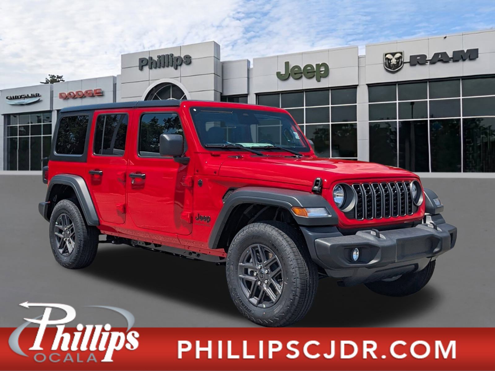 New 2025 Jeep Wrangler Unlimited Sport image 1