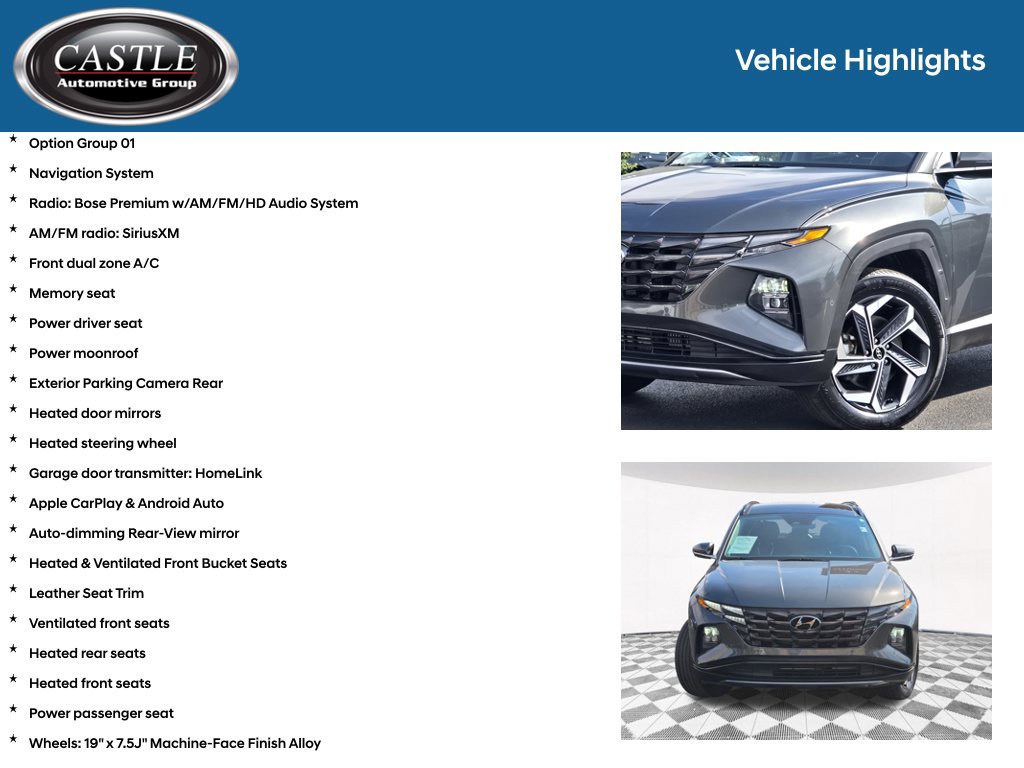 Used 2024 Hyundai Tucson Limited AWD/4WD image 8